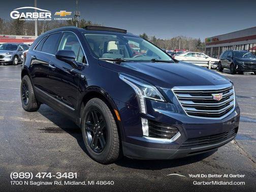 Dark Adriatic Blue Metallic 2017 Cadillac XT5 Luxury