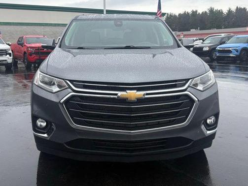 Satin Steel Metallic 2020 Chevrolet Traverse LT Cloth