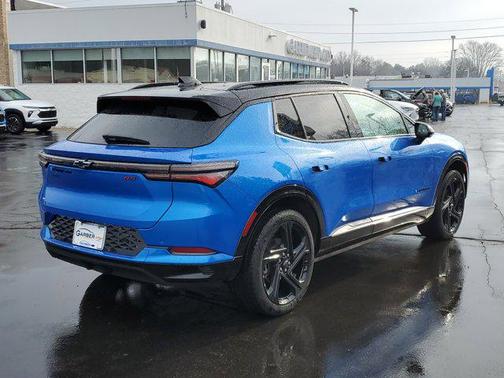 Riptide Blue Metallic 2025 Chevrolet Equinox EV RS