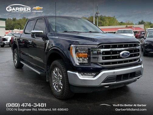 ANTIMATTER BLUE METALLIC 2022 Ford F-150 Lariat
