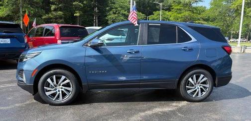 Lakeshore Blue Metallic 2024 Chevrolet Equinox 1LT
