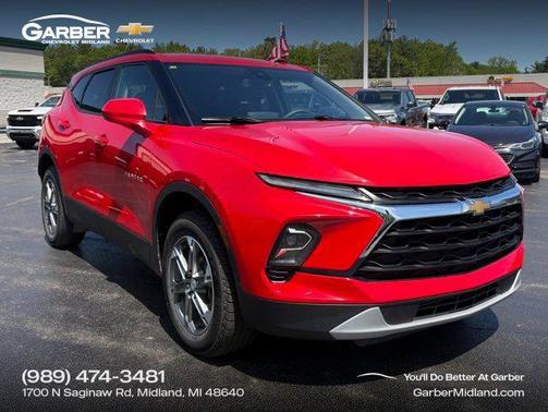 Red Hot 2023 Chevrolet Blazer 2LT