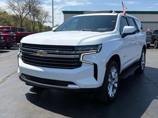 Summit White 2022 Chevrolet Tahoe LT