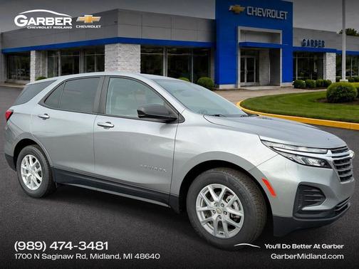Sterling Gray Metallic 2024 Chevrolet Equinox LS
