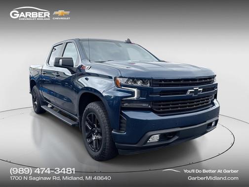 Northsky Blue Metallic 2022 Chevrolet Silverado 1500 Limited RST