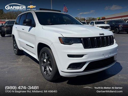 Bright White Clearcoat 2019 Jeep Grand Cherokee Limited X