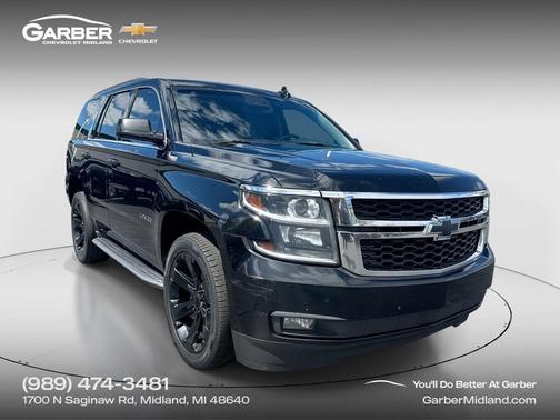 Black 2017 Chevrolet Tahoe LT