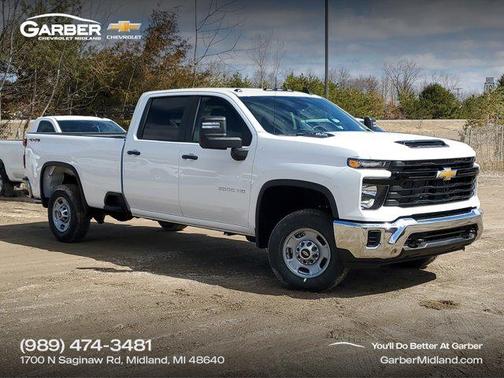 Summit White 2026 Chevrolet Silverado 2500 WT