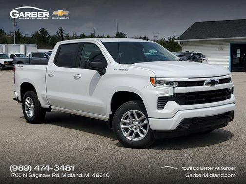 Summit White 2026 Chevrolet Silverado 1500 RST