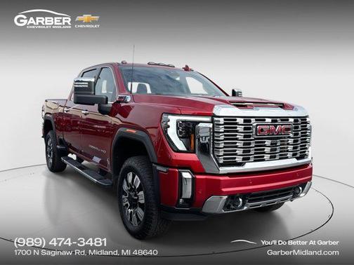 Volcanic Red Tintcoat 2024 GMC Sierra 2500 Denali