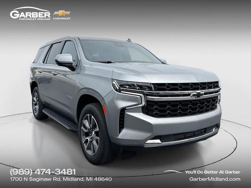 Sterling Gray Metallic 2024 Chevrolet Tahoe LS