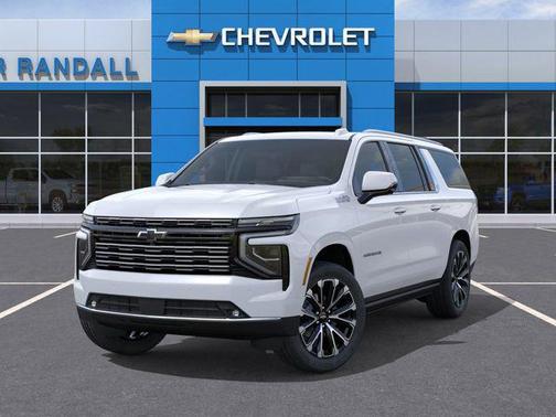 Polar White Tricoat 2026 Chevrolet Suburban High Country, 4WD