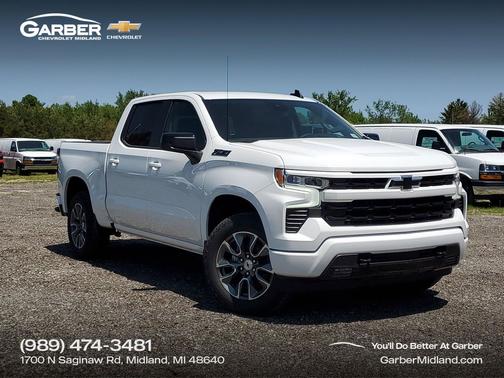Summit White 2026 Chevrolet Silverado 1500 RST
