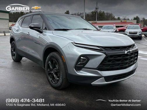 Sterling Gray Metallic 2023 Chevrolet Blazer 2LT