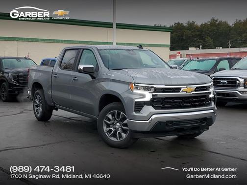 Sterling Gray Metallic 2026 Chevrolet Silverado 1500 LT