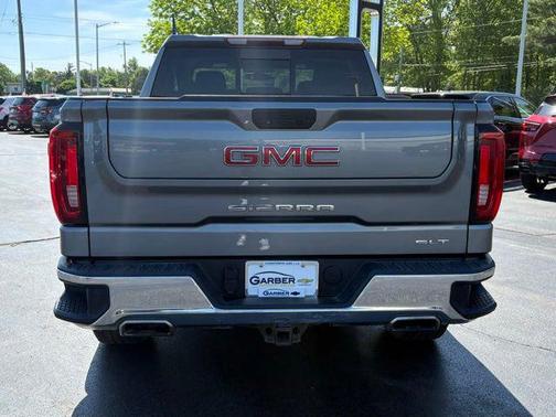 Satin Steel Metallic 2019 GMC Sierra 1500 SLT