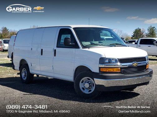 Summit White 2026 Chevrolet Express 2500 Work Van