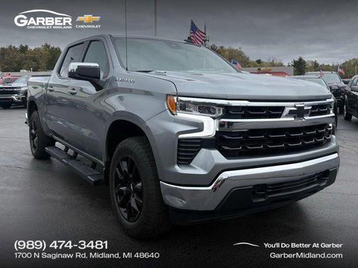 Sterling Gray Metallic 2024 Chevrolet Silverado 1500 LT