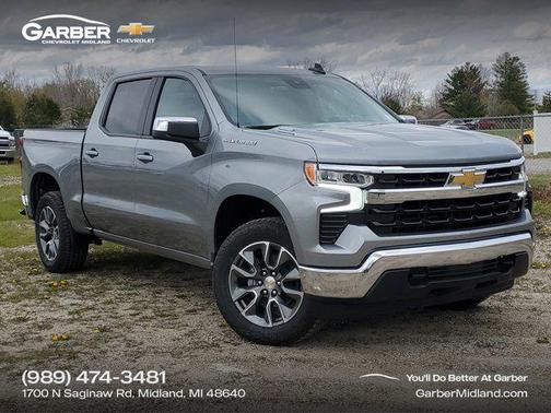 Sterling Gray Metallic 2026 Chevrolet Silverado 1500 LT