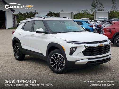 Summit White 2026 Chevrolet Trailblazer LT