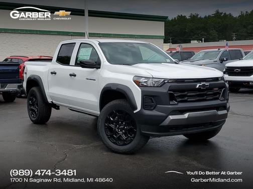 Summit White 2026 Chevrolet Colorado Trail Boss
