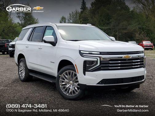 Summit White 2026 Chevrolet Tahoe LT