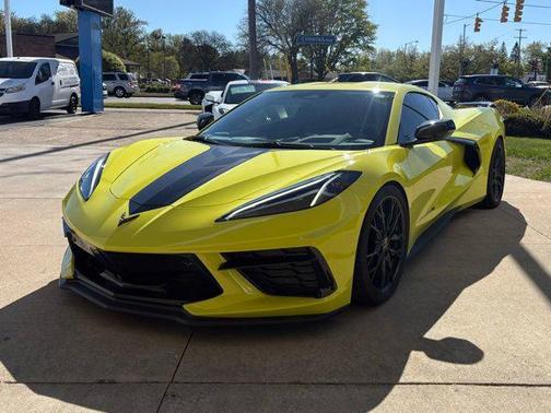 Accelerate Yellow Metallic 2024 Chevrolet Corvette Stingray w/2LT