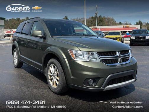 Olive Green Pearlcoat 2018 Dodge Journey SXT