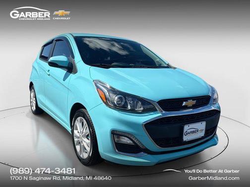 Mystic Blue Metallic 2021 Chevrolet Spark 1LT