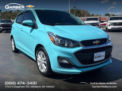 Mystic Blue Metallic 2021 Chevrolet Spark 1LT