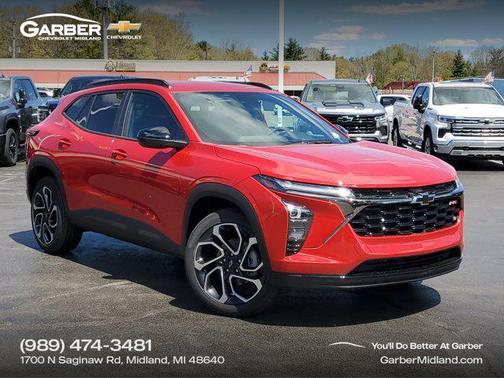 Apex Red 2026 Chevrolet Trax FWD 2RS