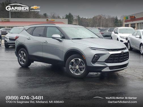 Sterling Gray Metallic 2026 Chevrolet Blazer 2LT