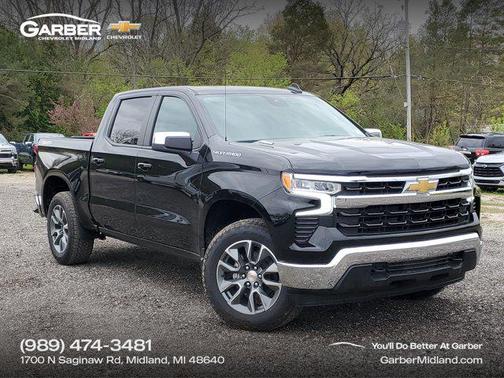 Black 2026 Chevrolet Silverado 1500 LT