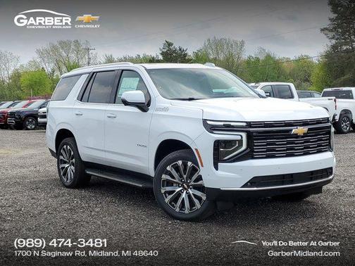 Polar White Tricoat 2026 Chevrolet Tahoe 4WD High Country