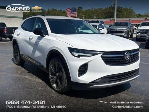 Summit White 2021 Buick Envision AWD Essence