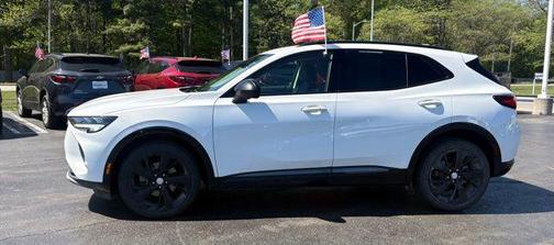 Summit White 2021 Buick Envision AWD Essence