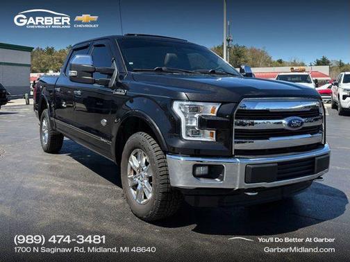 TUXEDO BLACK METALLIC 2015 Ford F-150 King Ranch