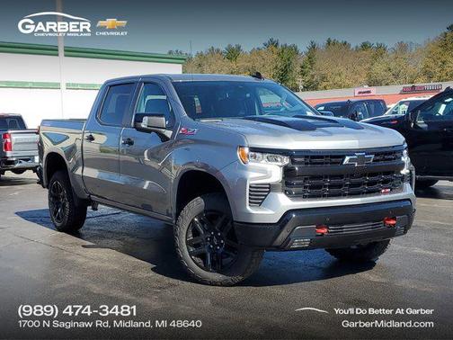 Sterling Gray Metallic 2026 Chevrolet Silverado 1500 LT Trail Boss