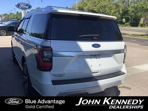 STAR WHITE MET TRI-COAT 2021 Ford Expedition PLATINUM