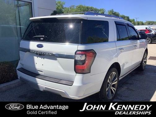 STAR WHITE MET TRI-COAT 2021 Ford Expedition PLATINUM