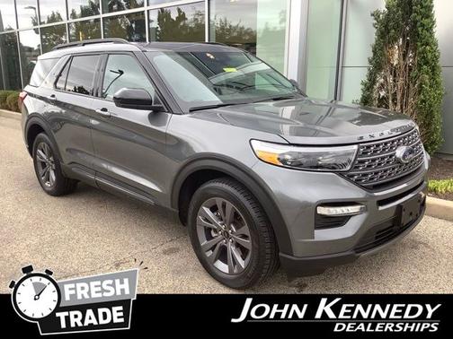 CARBONIZED GRAY METALLIC 2023 Ford Explorer XLT
