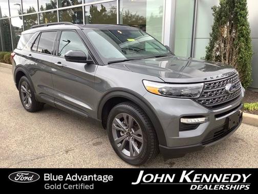 CARBONIZED GRAY METALLIC 2023 Ford Explorer XLT