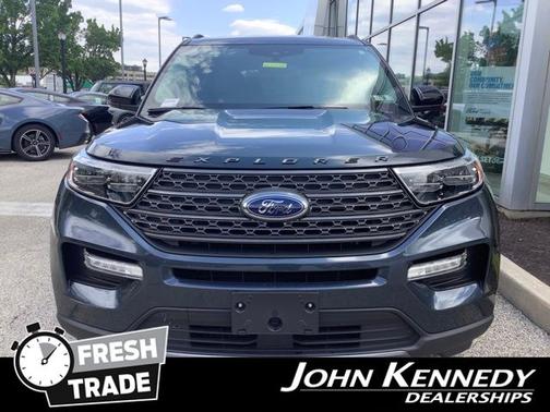 STONE BLUE METALLIC 2023 Ford Explorer XLT