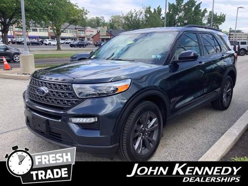 STONE BLUE METALLIC 2023 Ford Explorer XLT
