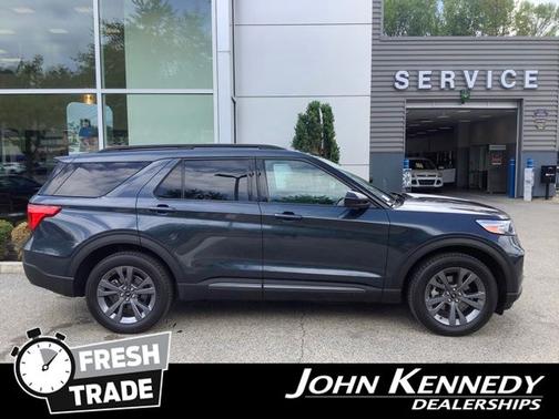 STONE BLUE METALLIC 2023 Ford Explorer XLT
