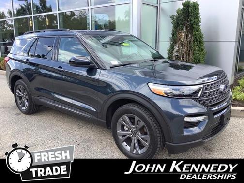 STONE BLUE METALLIC 2023 Ford Explorer XLT