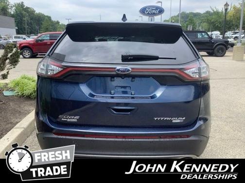 BLUE JEANS METALLIC 2017 Ford Edge TITANIUM