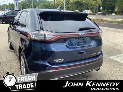 BLUE JEANS METALLIC 2017 Ford Edge TITANIUM