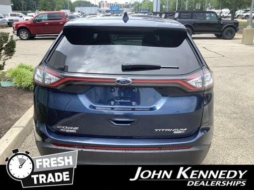 BLUE JEANS METALLIC 2017 Ford Edge TITANIUM