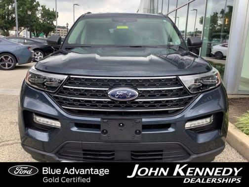 STONE BLUE METALLIC 2023 Ford Explorer XLT
